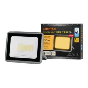 Lamptan LED Floodlight New Tank 50 Watt Warm White - Image 1