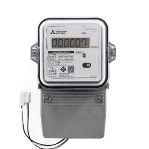 มิเตอร์ไฟฟ้า อิเล็กทรอนิกส์ 5(100)A 1 เฟส 2 สาย MITSUBISHI SX2-A30E
