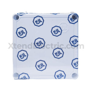 กล่องกันน้ำ 6x6 นิ้ว สีขาว KJL KAPJ 204NW - Image 1