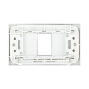 หน้ากาก ฝาครอบสวิตซ์ 1 ช่อง สีขาวเมทัลลิค พานาโซนิค PANASONIC WEG6801MW - Image 2