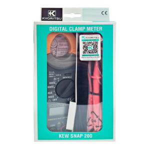 คลิปแอมป์ ดิจิตอล แคลมป์มิเตอร์ KYORITSU Kew Snap 200 (Digital Clamp Meter) - Image 2