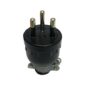 ปลั๊กยางตัวผู้ 3 ขากลม โซกาว่า Sokawa S-312
