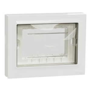 ฝาครอบกันน้ำ แบบเมมเบรนด์ สีขาว Schneider รุ่น Miluz E รหัส M3TS01WP_WE