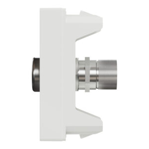 เต้ารับทีวี Coaxial 75 โอห์ม ขนาด S สีขาว Schneider รุ่น Miluz E รหัส M3TSTV75M_WE - Image 2